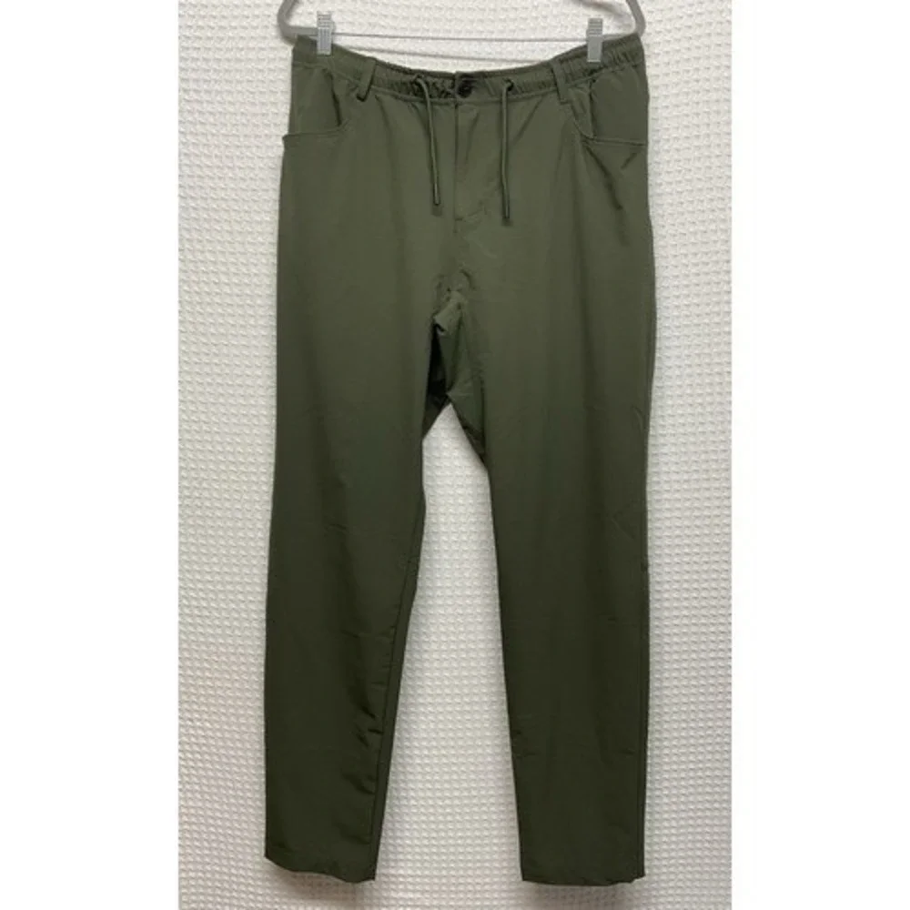 NWT BYLT Premium Basics Olive Stretch Cargo Ripstop Jogger Pants Men XL China